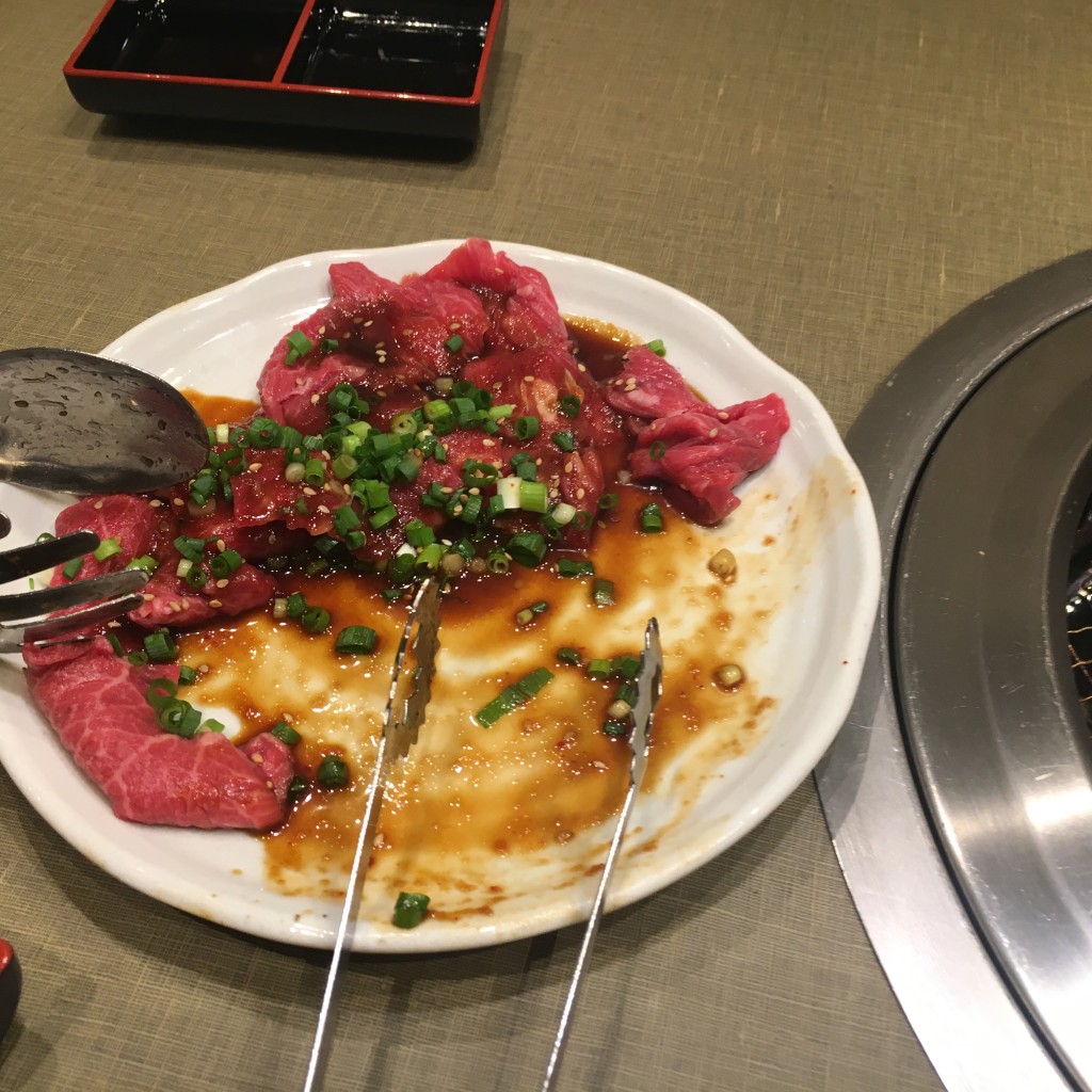 ユーザーが投稿したハラミの写真 - 実際訪問したユーザーが直接撮影して投稿した浅江焼肉焼肉牛太 光店の写真