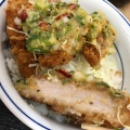 夏のさっぱり まぐろカツ丼 - 実際訪問したユーザーが直接撮影して投稿した大森北とんかつかつや 平和島店の写真のメニュー情報