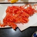紅生姜の天ぷら - 実際訪問したユーザーが直接撮影して投稿した河渡居酒屋まつ田屋の写真のメニュー情報