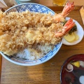 天丼 - 実際訪問したユーザーが直接撮影して投稿した大師町うどん松月庵の写真のメニュー情報