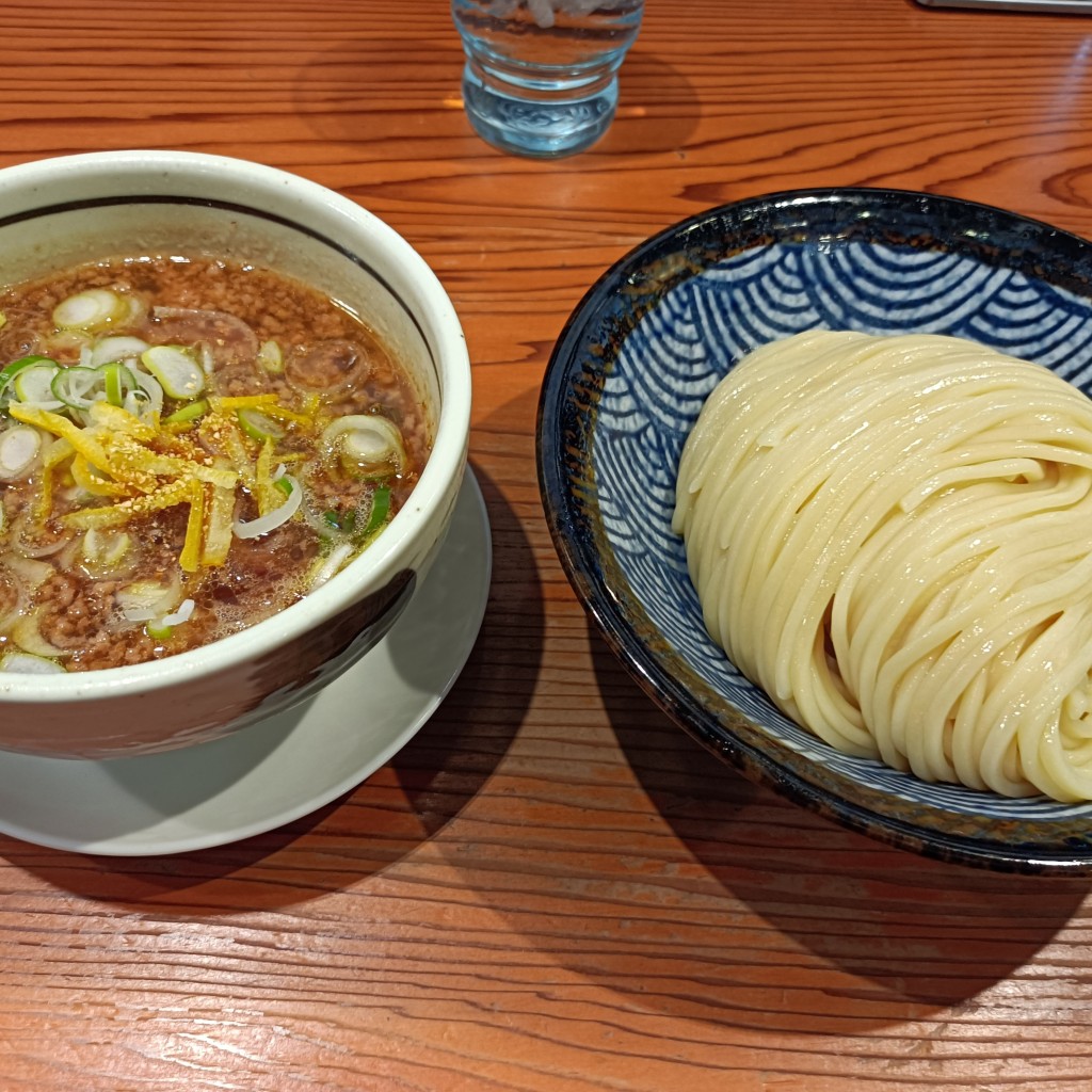 ユーザーが投稿した醤油ゆずつけ麺の写真 - 実際訪問したユーザーが直接撮影して投稿した見川町ラーメン / つけ麺麺 一直の写真