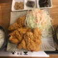 からあげ定食 - 実際訪問したユーザーが直接撮影して投稿した奥沢定食屋中村食堂の写真のメニュー情報