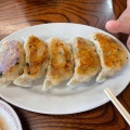 餃子 - 実際訪問したユーザーが直接撮影して投稿した竹野町ラーメン / つけ麺こまどりの写真のメニュー情報