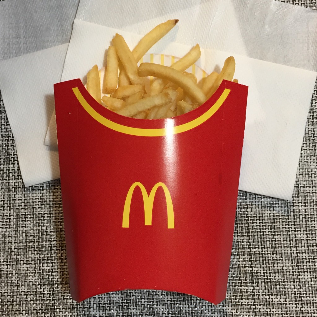 ユーザーが投稿したマックフライポテトの写真 - 実際訪問したユーザーが直接撮影して投稿した東柏ケ谷ファーストフードマクドナルド さがみ野駅前店の写真