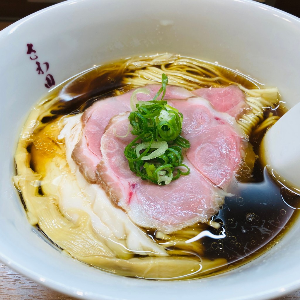 ユーザーが投稿した鴨と大山どりの醤油らぁ麺の写真 - 実際訪問したユーザーが直接撮影して投稿した吉祥寺南町ラーメン専門店らぁ麺 さわ田の写真