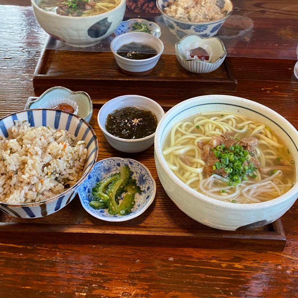 ゆずっきーーにさんが投稿した竹富沖縄料理のお店そば処 竹の子/ソバドコロ タケノコの写真