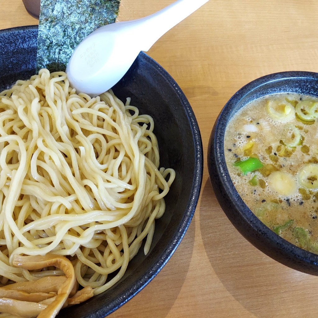 ユーザーが投稿した味噌つけ麺の写真 - 実際訪問したユーザーが直接撮影して投稿した武石町ラーメン専門店こってりらーめん なりたけ 幕張店の写真