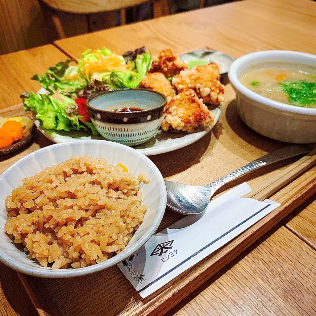 makさんが投稿した八幡通定食屋のお店ヒシミツ醤油の写真