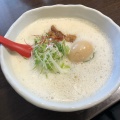 鶏白湯ラーメン - 実際訪問したユーザーが直接撮影して投稿した大口町ラーメン / つけ麺麺屋 よつ葉の写真のメニュー情報