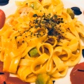 実際訪問したユーザーが直接撮影して投稿したひび野パスタ鎌倉パスタ プレナ幕張店の写真