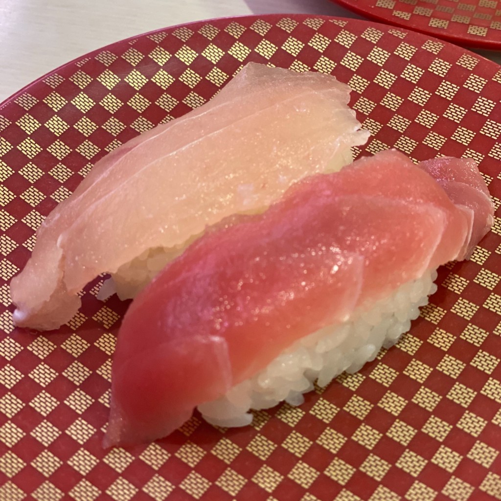 ユーザーが投稿したまぐろびん長まぐろの写真 - 実際訪問したユーザーが直接撮影して投稿した平松本町寿司魚べい 平松本町店の写真