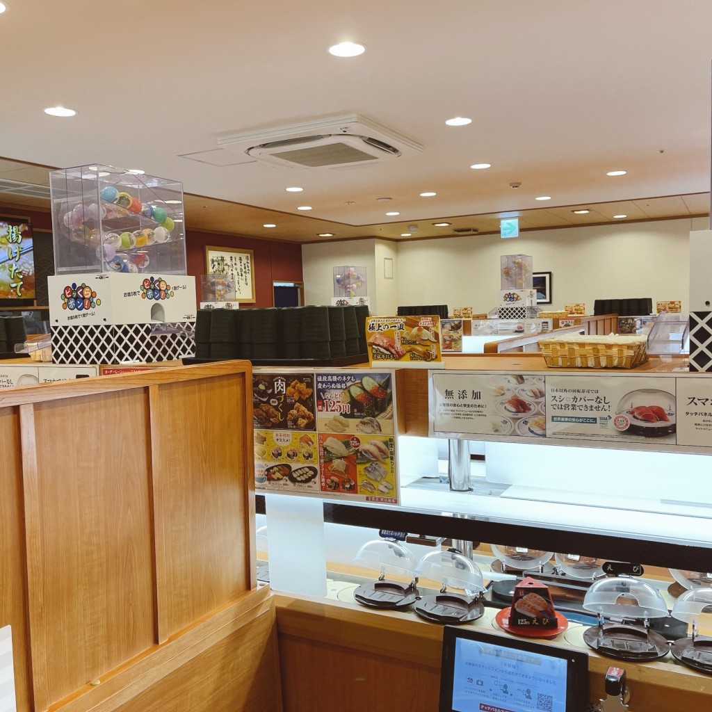 実際訪問したユーザーが直接撮影して投稿した小島町回転寿司くら寿司 調布駅前店の写真