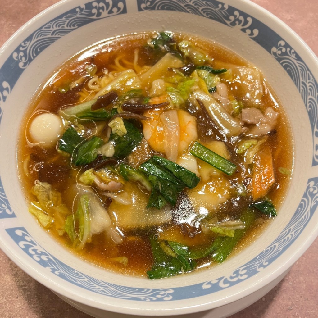 ユーザーが投稿したゴモク麺の写真 - 実際訪問したユーザーが直接撮影して投稿した西条中央中華料理バーミヤン 東広島店の写真