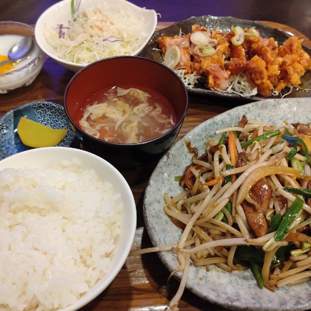 ユーザーが投稿したレバニラ定食の写真 - 実際訪問したユーザーが直接撮影して投稿した関根町台湾料理台湾料理 興福順の写真