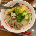 あさりラーメン - 実際訪問したユーザーが直接撮影して投稿した今浜町ラーメン専門店スガキヤ ピエリ守山店の写真のメニュー情報