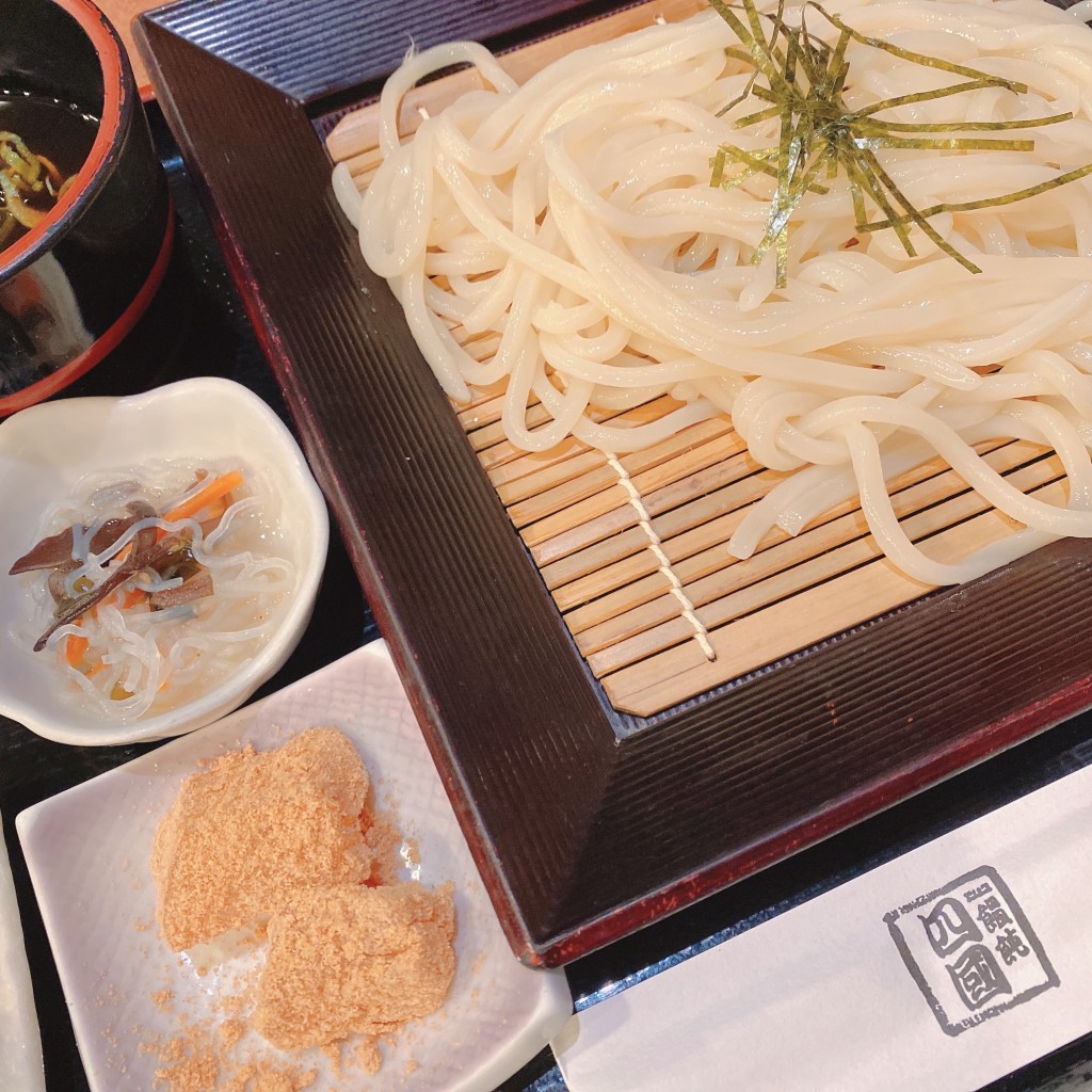 ユーザーが投稿したランチざる定食の写真 - 実際訪問したユーザーが直接撮影して投稿した茶山台うどん四国うどん パンジョ店の写真