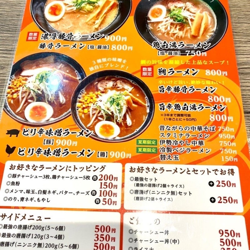 実際訪問したユーザーが直接撮影して投稿した岩渕ラーメン専門店ラーメン番長 めんめんの写真