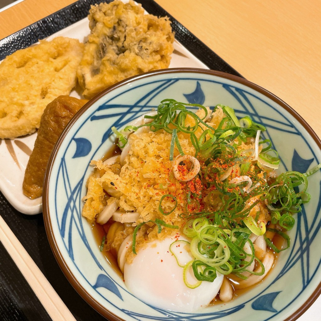 ユーザーが投稿したとろ玉の写真 - 実際訪問したユーザーが直接撮影して投稿した後楽うどん丸亀製麺 東京ドームシティ店の写真