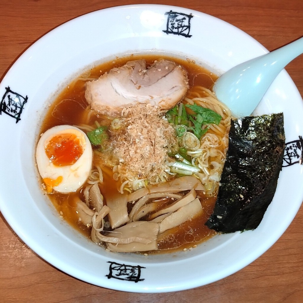 ユーザーが投稿した和風醤油ラーメンの写真 - 実際訪問したユーザーが直接撮影して投稿した石原町ラーメン専門店おおぎやラーメン 高崎石原店の写真