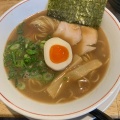 豚骨醤油ラーメン - 実際訪問したユーザーが直接撮影して投稿した天満ラーメン専門店麺dining 月乃家の写真のメニュー情報