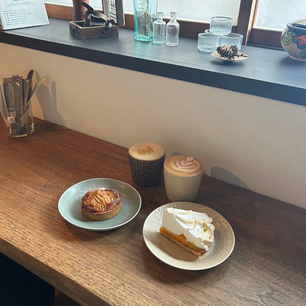 Moe-flowerさんが投稿した深志カフェのお店カフェラーチ/cafe Larchの写真