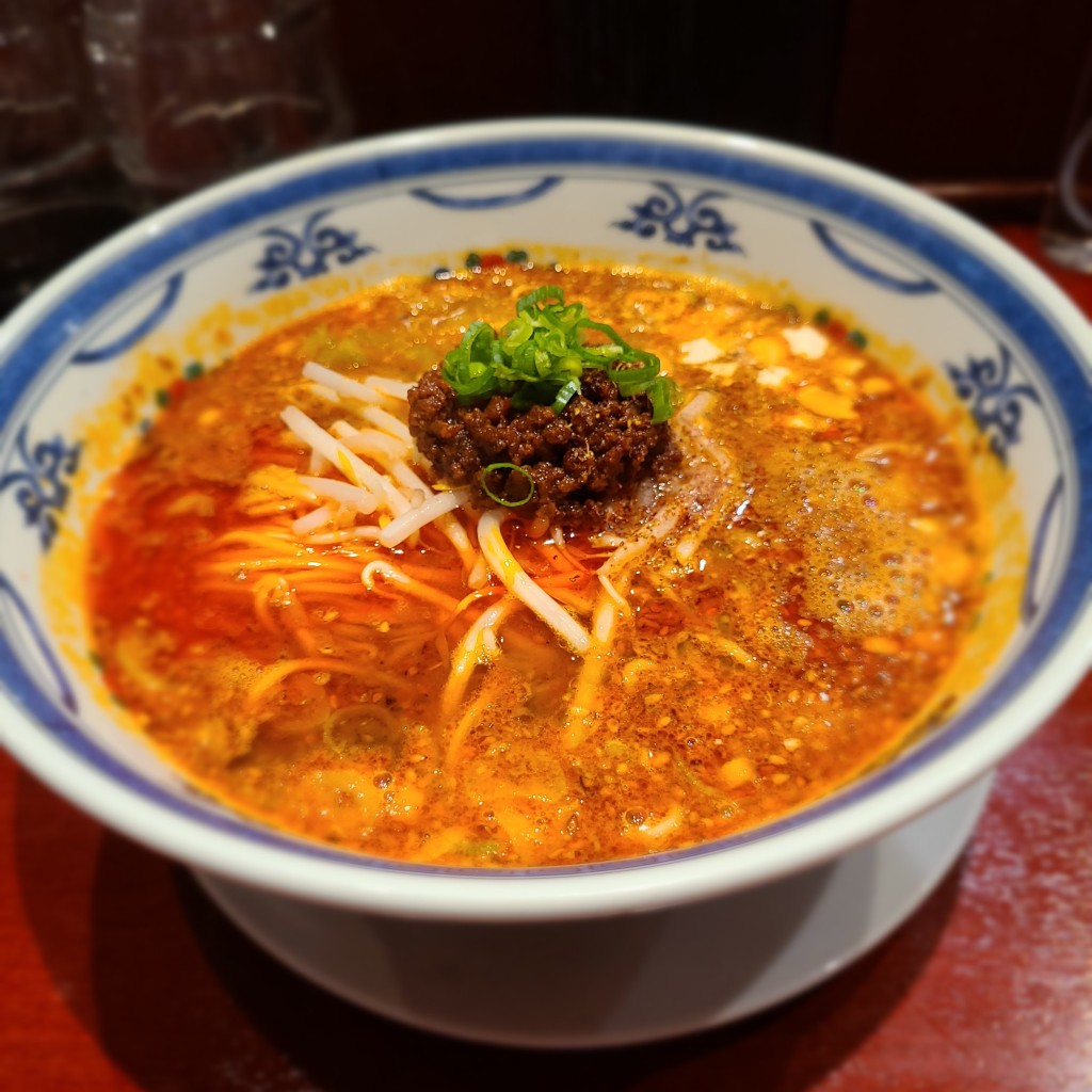 飲ミシュランさんが投稿した赤坂ラーメン専門店のお店成都正宗担々麺 つじ田 アークヒルズ店/セイトマサムネタンタンメン ツジタ アークヒルズテンの写真