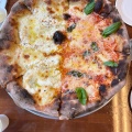 チーズのピザ - 実際訪問したユーザーが直接撮影して投稿した柿木イタリアンShizukuishiSoulKitchenの写真のメニュー情報