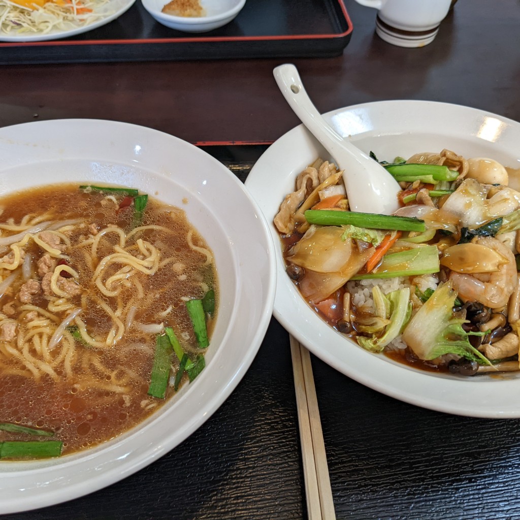 実際訪問したユーザーが直接撮影して投稿した諏訪西町中華料理京華 諏訪店の写真