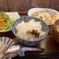 麻婆豆腐定食 - 実際訪問したユーザーが直接撮影して投稿した御成町定食屋筍の写真のメニュー情報