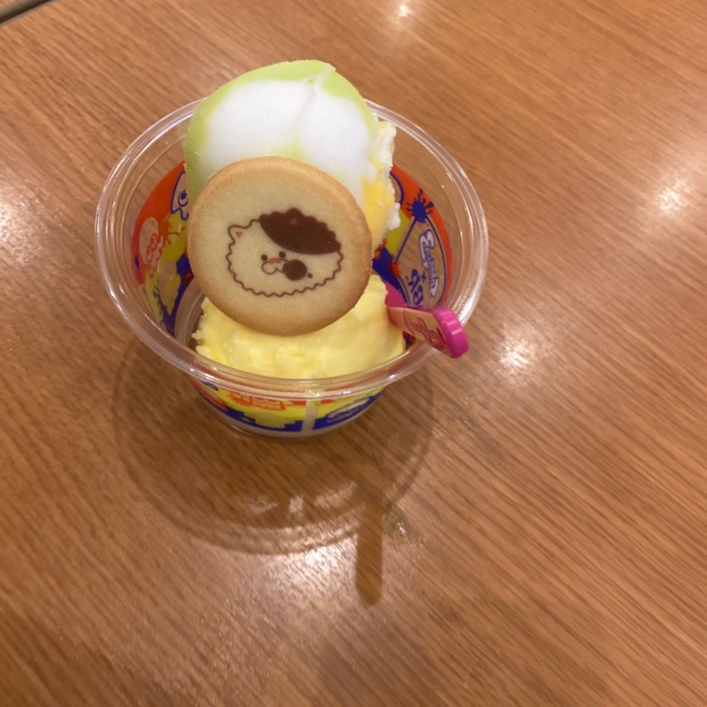 ユーザーが投稿したスプラトゥーン3 SWカップBの写真 - 実際訪問したユーザーが直接撮影して投稿した矢田南アイスクリームサーティワンアイスクリーム イオンモールナゴヤドーム前店の写真