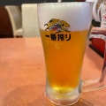 生ビール - 実際訪問したユーザーが直接撮影して投稿した杉田中華料理バーミヤン 新杉田店の写真のメニュー情報