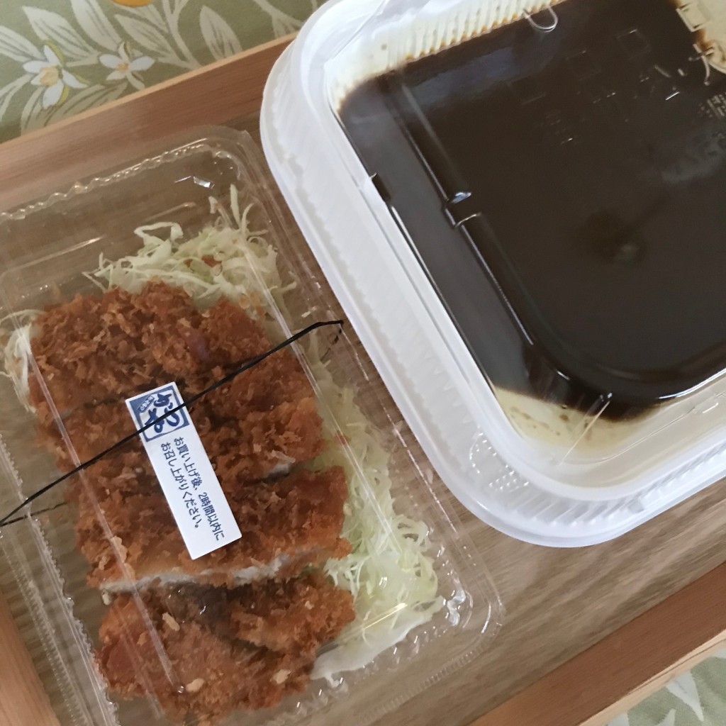 ユーザーが投稿したカツカレー(梅)の写真 - 実際訪問したユーザーが直接撮影して投稿した東光十二条とんかつかつや 旭川東光店の写真