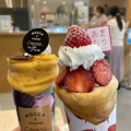 あまおう - 実際訪問したユーザーが直接撮影して投稿した錦スイーツROCCA&FRIENDS CREPERIE to TEA 名古屋店の写真のメニュー情報