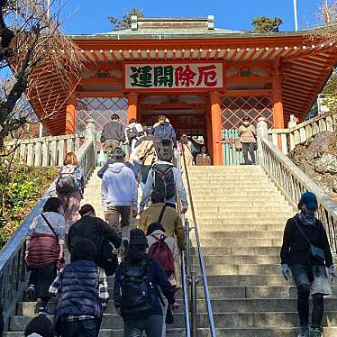 実際訪問したユーザーが直接撮影して投稿した高尾町地域名所薬王院仁王門の写真