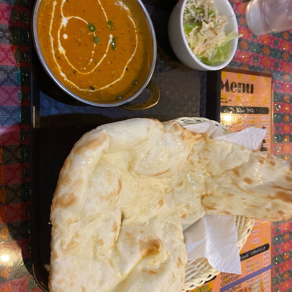 ユーザーが投稿したキーマカレーセットの写真 - 実際訪問したユーザーが直接撮影して投稿した住吉町インド料理インド・ネパールキッチンの写真