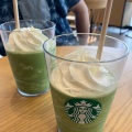 抹茶 クリーム フラペチーノ - 実際訪問したユーザーが直接撮影して投稿した織部町カフェスターバックス コーヒー そよら上飯田店の写真のメニュー情報