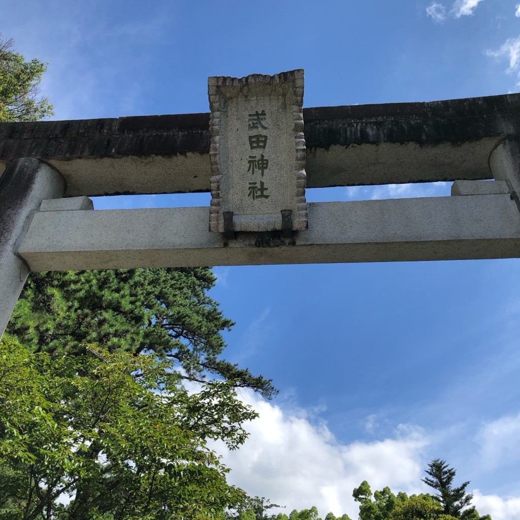 ははみんさんが投稿した古府中町神社のお店武田神社/タケダ ジンジャの写真