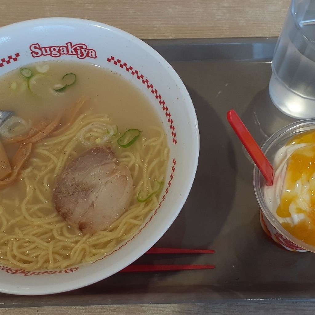 ユーザーが投稿したラーメンの写真 - 実際訪問したユーザーが直接撮影して投稿した井ノ口新町ラーメン専門店スガキヤ ヤマナカ岡崎北店の写真