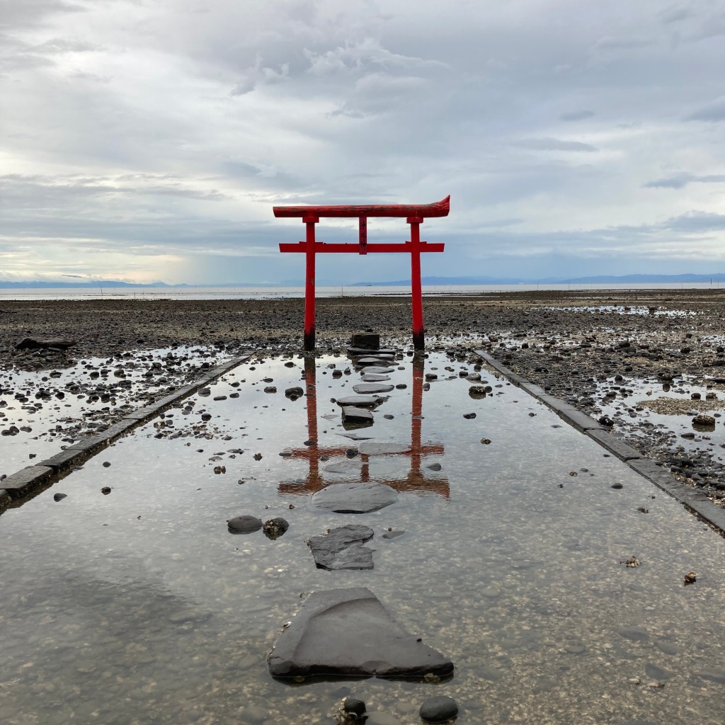 K41Oさんが投稿した多良神社のお店大魚神社の海中鳥居/オオウジンジャノカイチュウトリイの写真