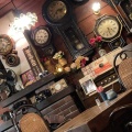 実際訪問したユーザーが直接撮影して投稿した中新喫茶店古時計の写真