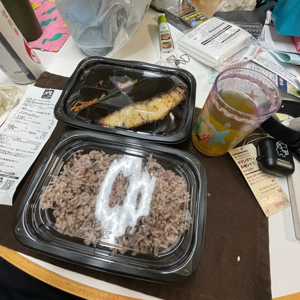 ユーザーが投稿したお弁当 沖目鯛の西京焼きの写真 - 実際訪問したユーザーが直接撮影して投稿した厚別中央二条定食屋大戸屋 新さっぽろサンピアザ店の写真