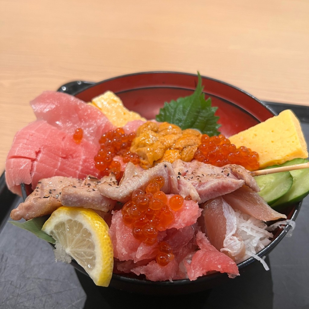 ユーザーが投稿したうまい丼の写真 - 実際訪問したユーザーが直接撮影して投稿した江東橋魚介 / 海鮮料理二代目 野口鮮魚店の写真