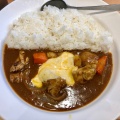 ゴロゴロチキンカレー - 実際訪問したユーザーが直接撮影して投稿した中町カレーマイカリー食堂 三鷹店の写真のメニュー情報