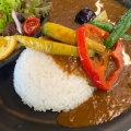 カレー/ Curry - 実際訪問したユーザーが直接撮影して投稿した東柳町カフェCAFE FROSCHの写真のメニュー情報