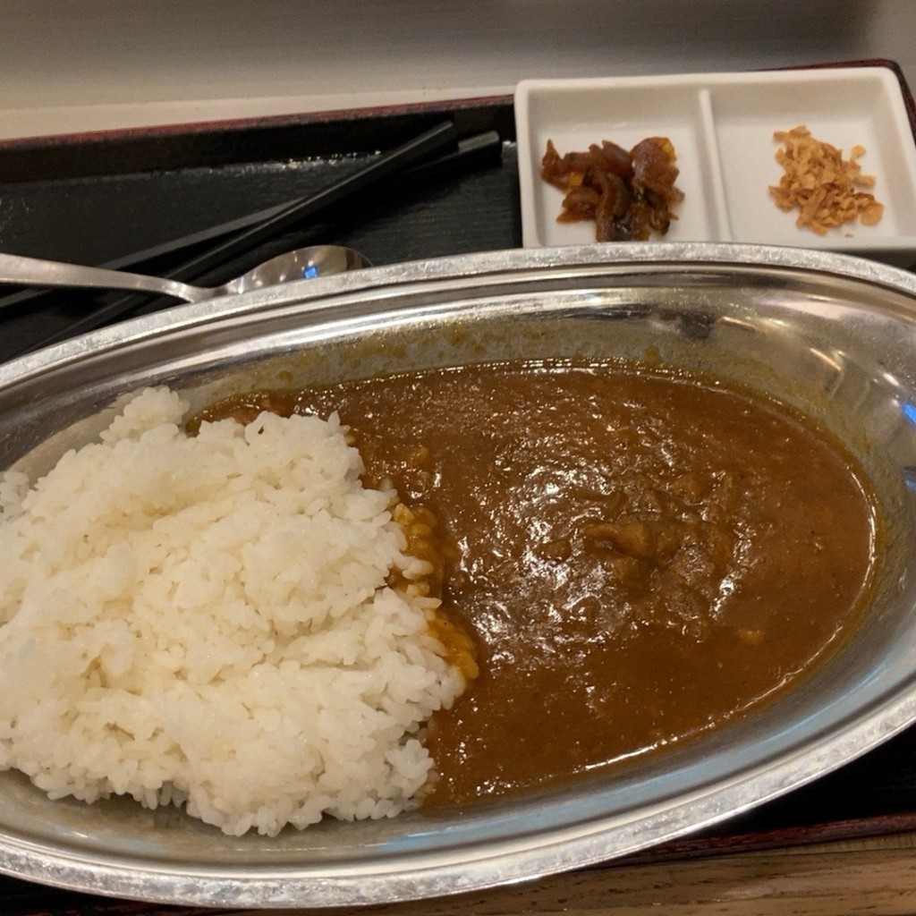 ユーザーが投稿したカレーの写真 - 実際訪問したユーザーが直接撮影して投稿した鍛冶町そばそばいち 神田の写真