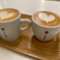 カフェラテ - 実際訪問したユーザーが直接撮影して投稿した宮島町カフェMIYAJIMA COFFEEの写真のメニュー情報