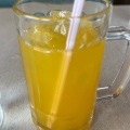 オレンジジュース - 実際訪問したユーザーが直接撮影して投稿した音羽野田町洋食レストランピーターグースの写真のメニュー情報