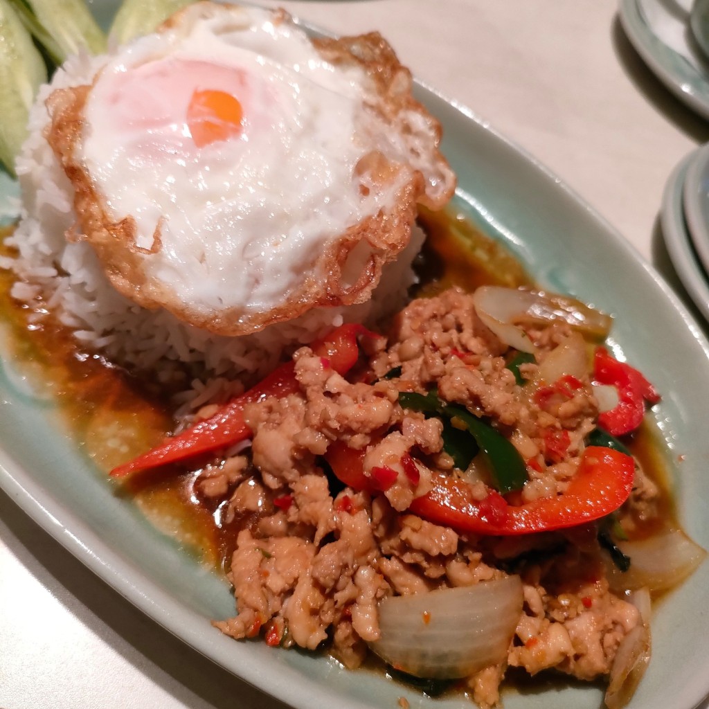 ユーザーが投稿したガパオの写真 - 実際訪問したユーザーが直接撮影して投稿した富士見タイ料理オールドタイランド 飯田橋店の写真