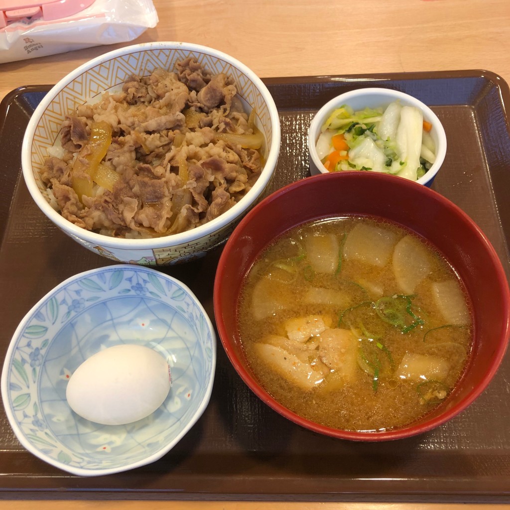 ユーザーが投稿した牛丼の写真 - 実際訪問したユーザーが直接撮影して投稿した春日町牛丼すき家 11号高松春日店の写真