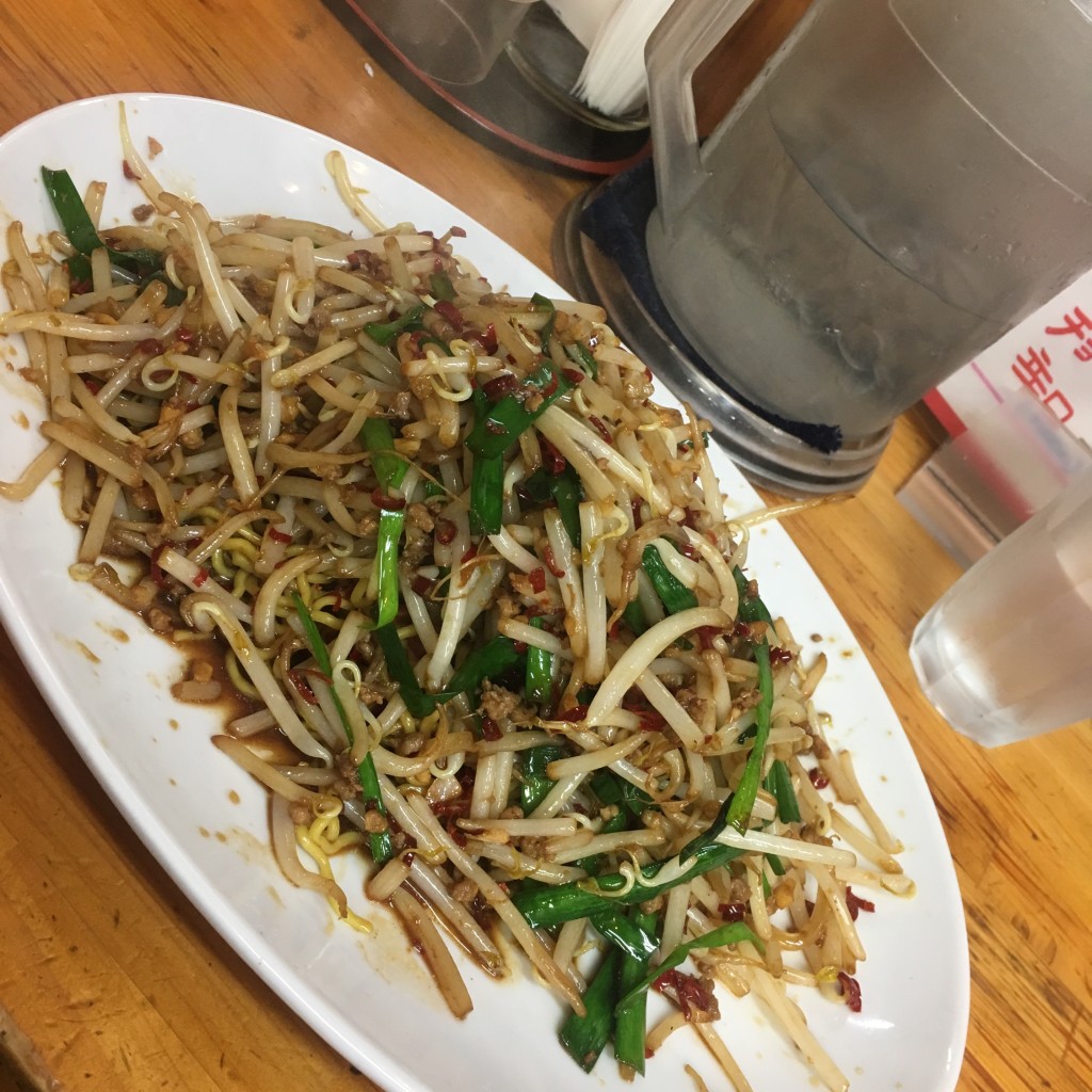 ユーザーが投稿した皿台湾ラーメンの写真 - 実際訪問したユーザーが直接撮影して投稿した八剱町ラーメン / つけ麺人生餃子の写真